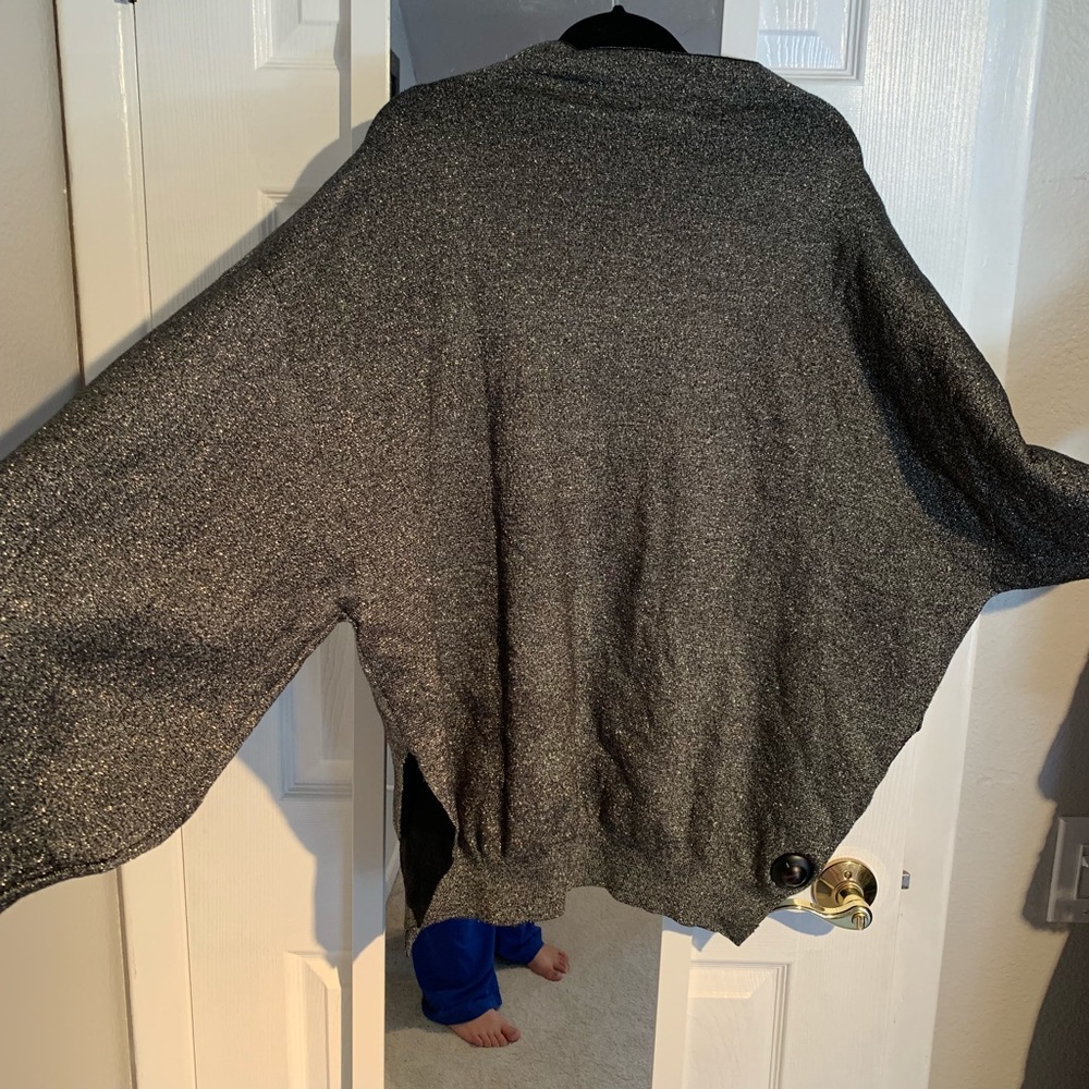 H & m Oversized gray/silver sweater.